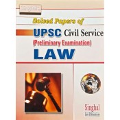 Singhal's Soled Papers of UPSC Civil Service (Preliminary Examination) Law